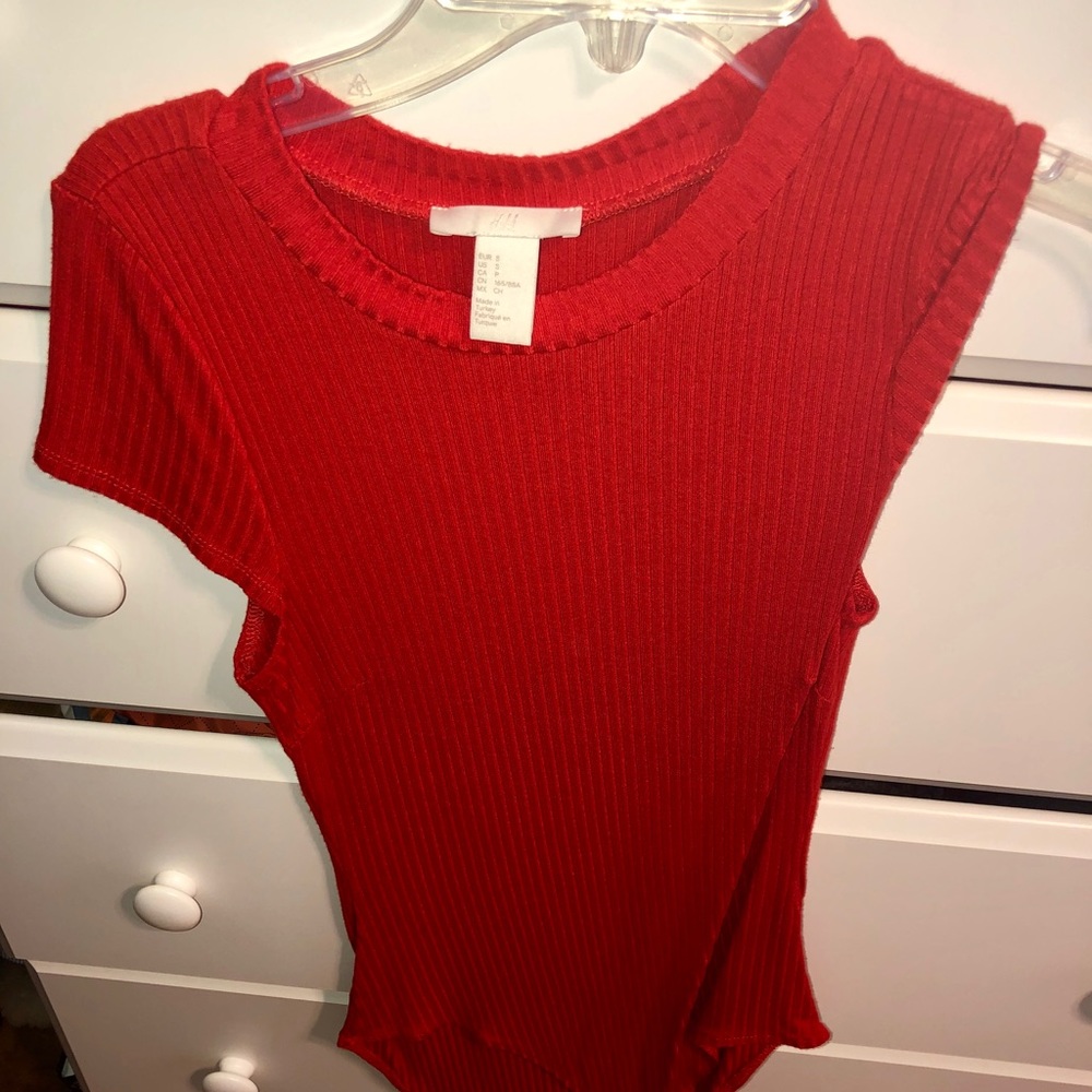Red body suite